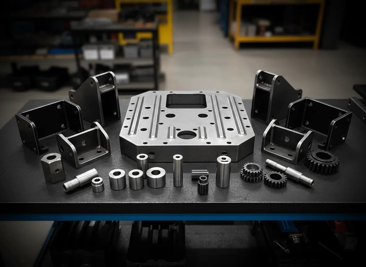 Torna İşlemeli Parçalar